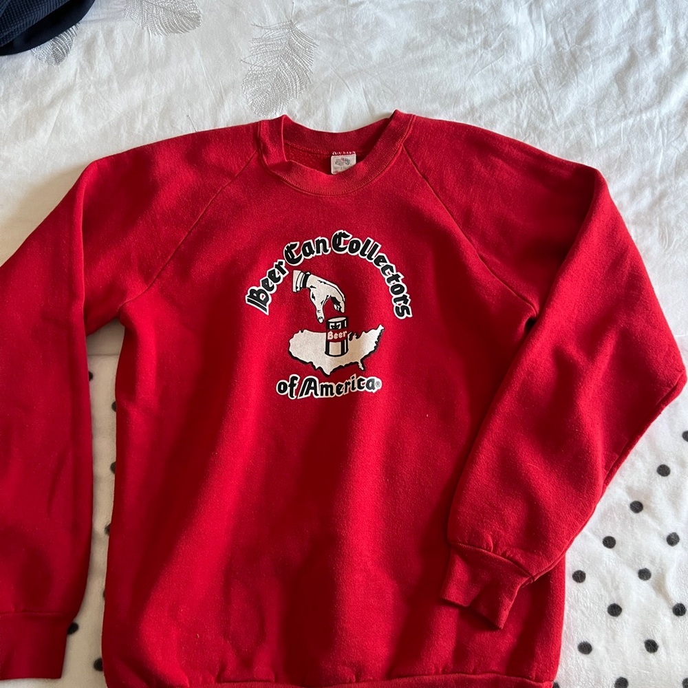 Fruit of the Loom Red Knit Sweater